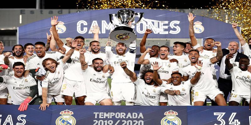 Real Madrid - Đội bóng thành công nhất trên BXH TBN