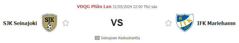 Nhận định bóng đá SJK Seinajoki vs Mariehamn, ngày 31/5