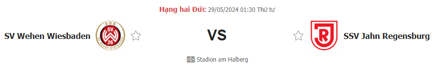 Nhận định bóng đá Wiesbaden vs Regensburg, ngày 29/5