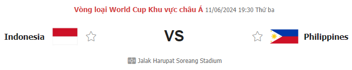 Nhận định bóng đá trận đấu Indonesia vs Philippines